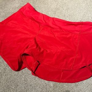 Lululemon speed up shorts